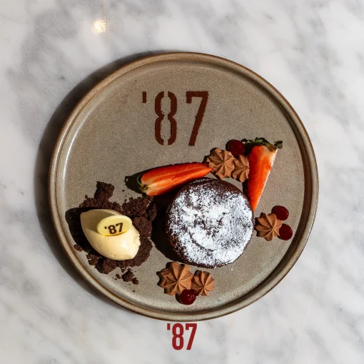 THE 87 LAVA CAKE